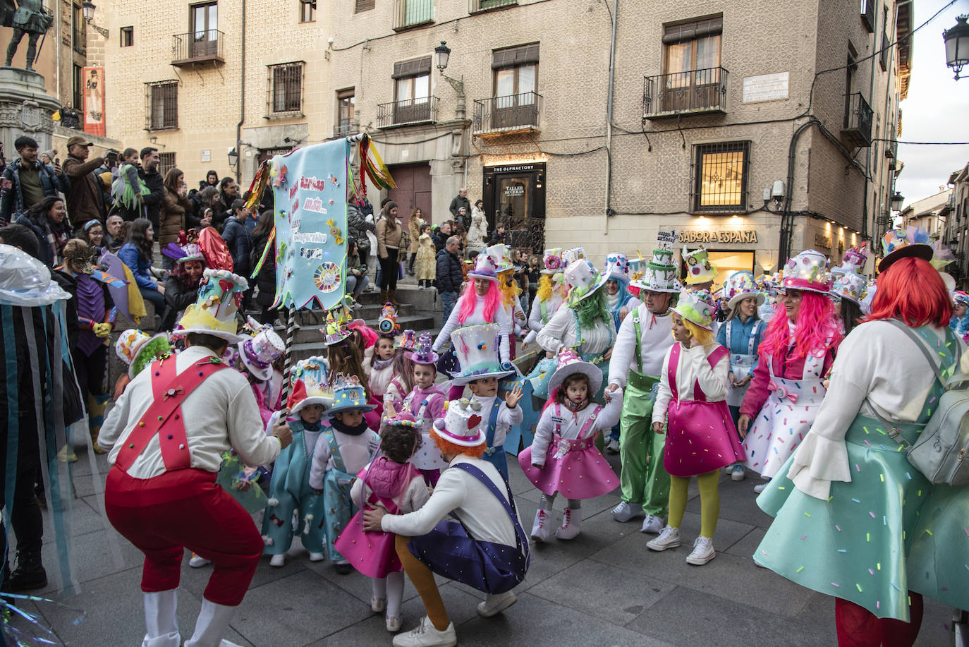 El carnaval infantil de Segovia, en imágenes