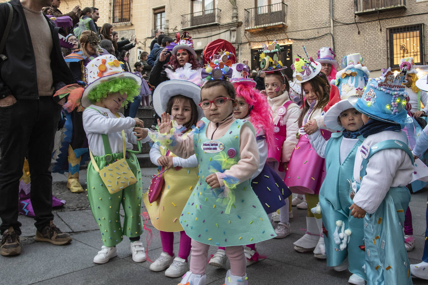 El carnaval infantil de Segovia, en imágenes