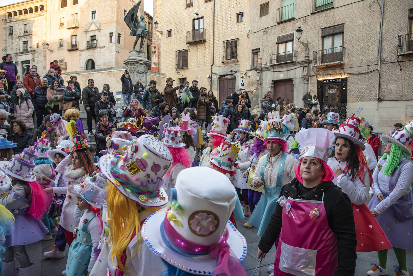 El carnaval infantil de Segovia, en imágenes