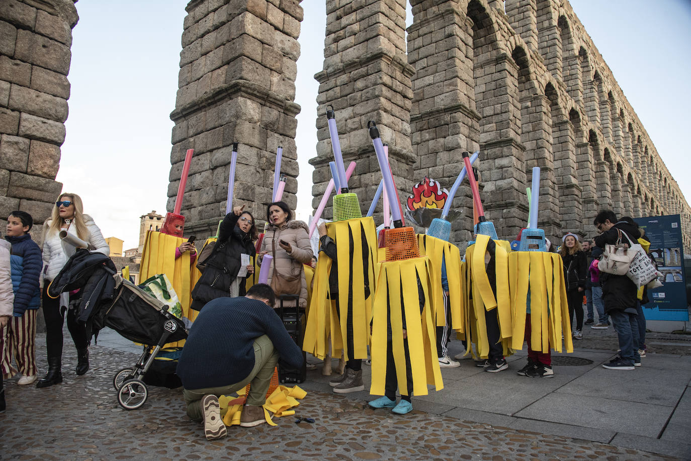 El carnaval infantil de Segovia, en imágenes