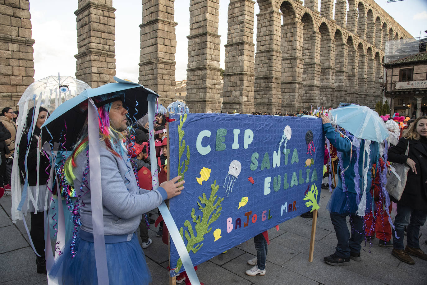 El carnaval infantil de Segovia, en imágenes