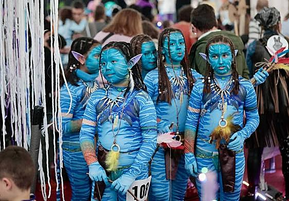 Las imágenes del concurso de disfraces infantil y el entierro de la sardina de Valladolid