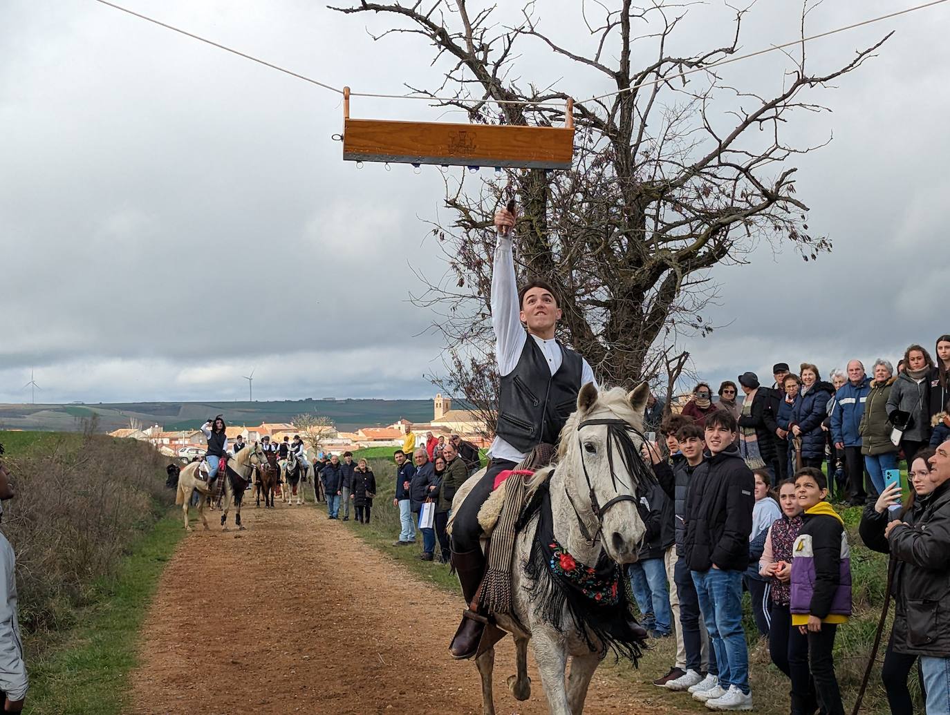 Carrera de cintas en Torrelobatón