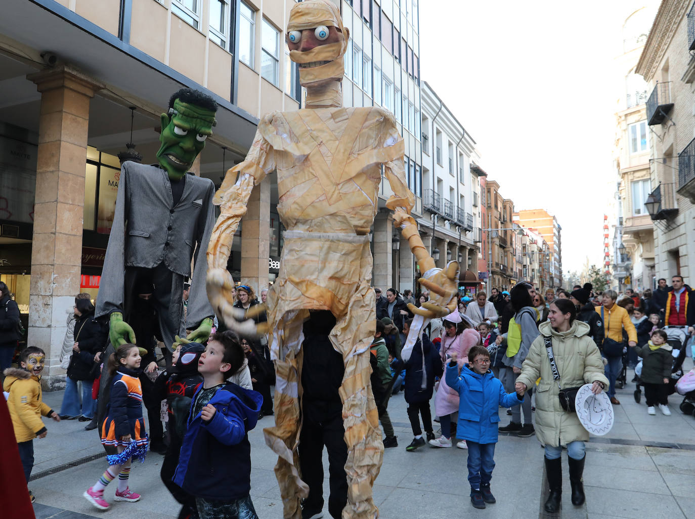 Los monstruos invaden Palencia el lunes de Carnaval