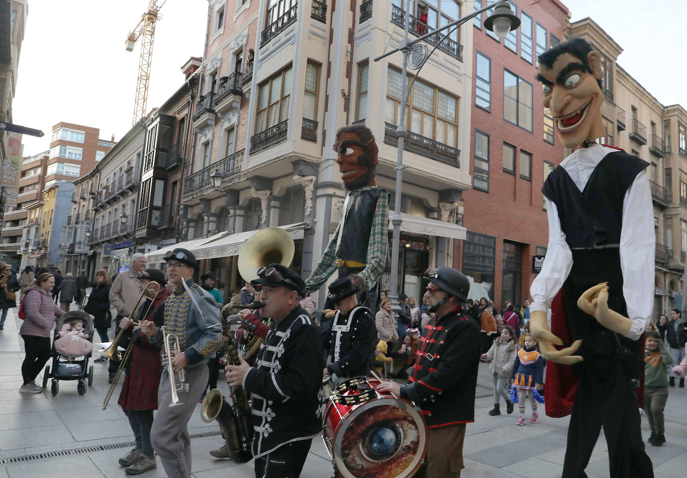 Los monstruos invaden Palencia el lunes de Carnaval