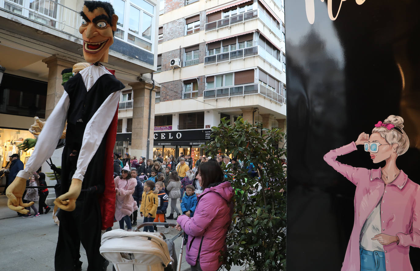 Los monstruos invaden Palencia el lunes de Carnaval