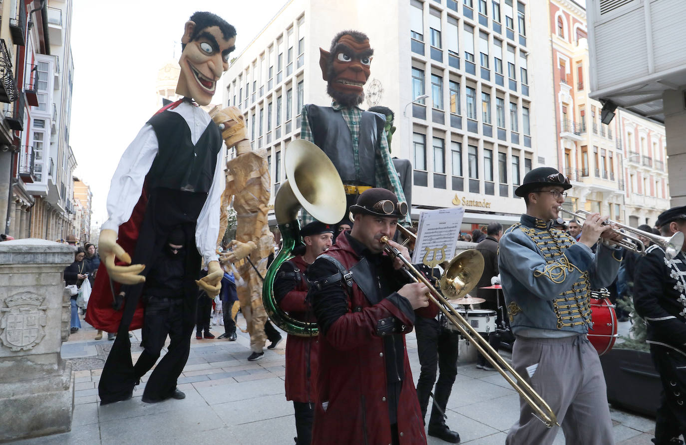 Los monstruos invaden Palencia el lunes de Carnaval