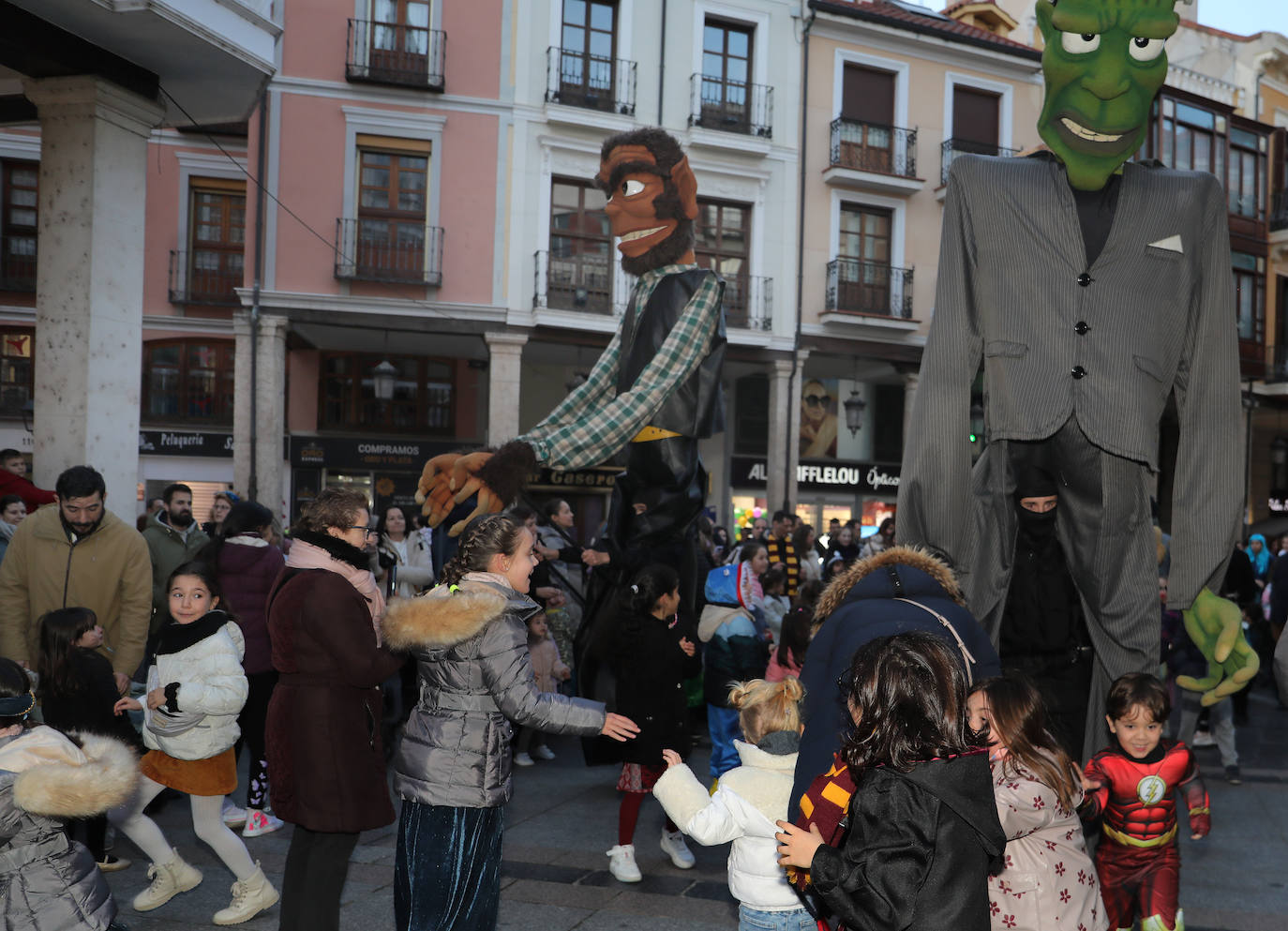 Los monstruos invaden Palencia el lunes de Carnaval