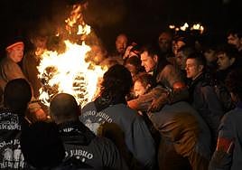 Celebración del Toro Jubilo en Medinaceli, el único de fuego en Castilla y León.