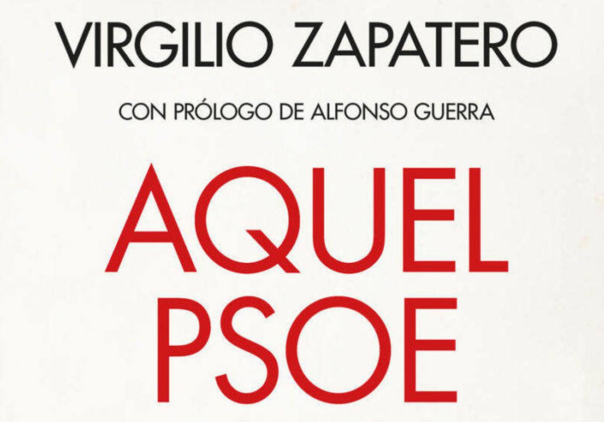 Portada del libro de Virgilio Zapatero.