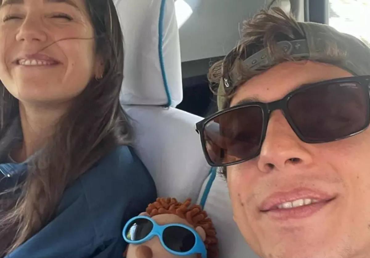 Celia Pedraza junto a Miguel Herrán.