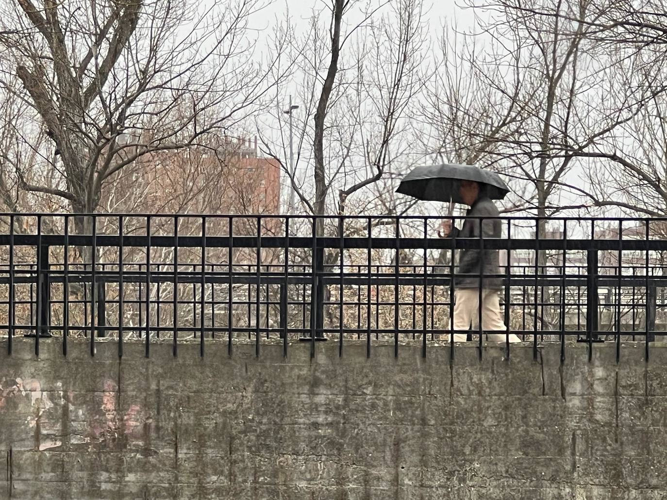 Precipitaciones en Valladolid, sin «lluvia de sangre»