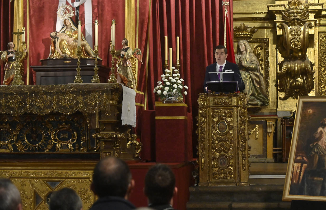 Las imágenes del pregón en la iglesia de San Quirce