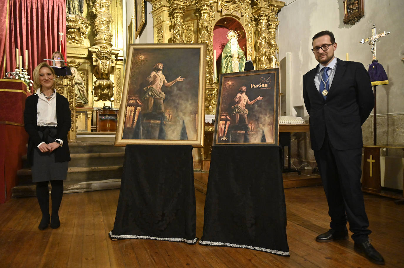 Las imágenes del pregón en la iglesia de San Quirce