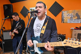 Edu Peña e Ismael Jimenez, que junto con Rodrigo R. Monsalve forman esta banda
