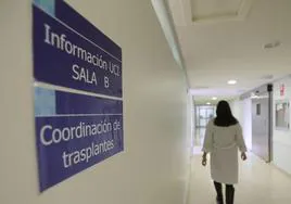 Zona de Coordinación de Trasplantes en el Hospital Río Carrión.