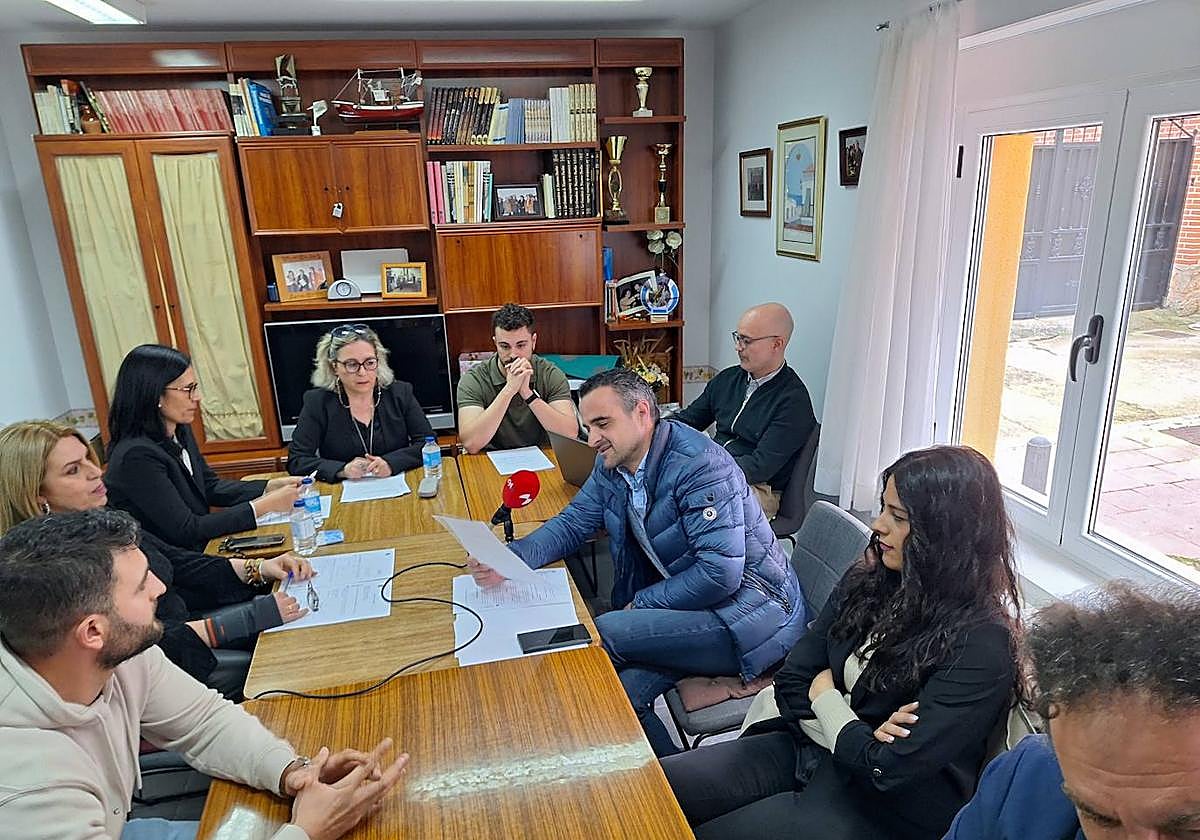 Víctor Arce, en la toma de posesión.