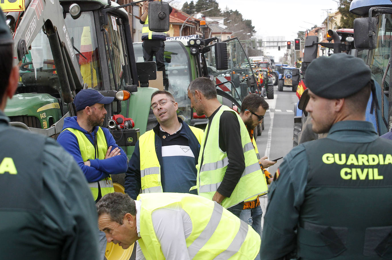 El corte de la travesía de San Rafael, en imágenes