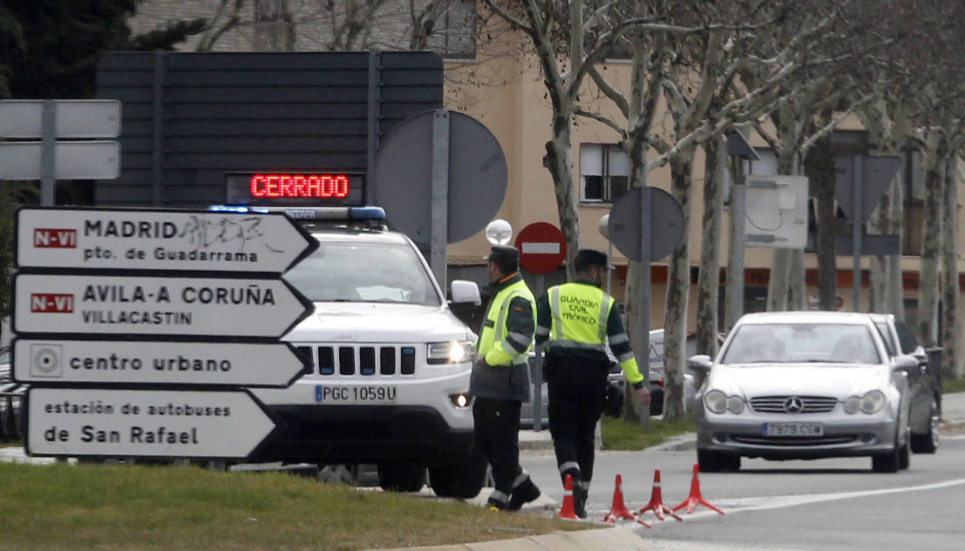El corte de la travesía de San Rafael, en imágenes