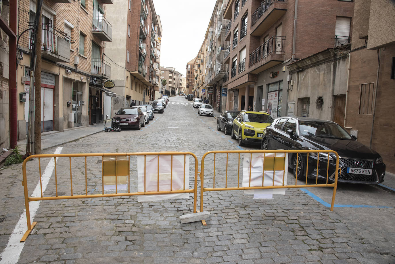 El inicio de las obras de Blanca de Silos, en imágenes
