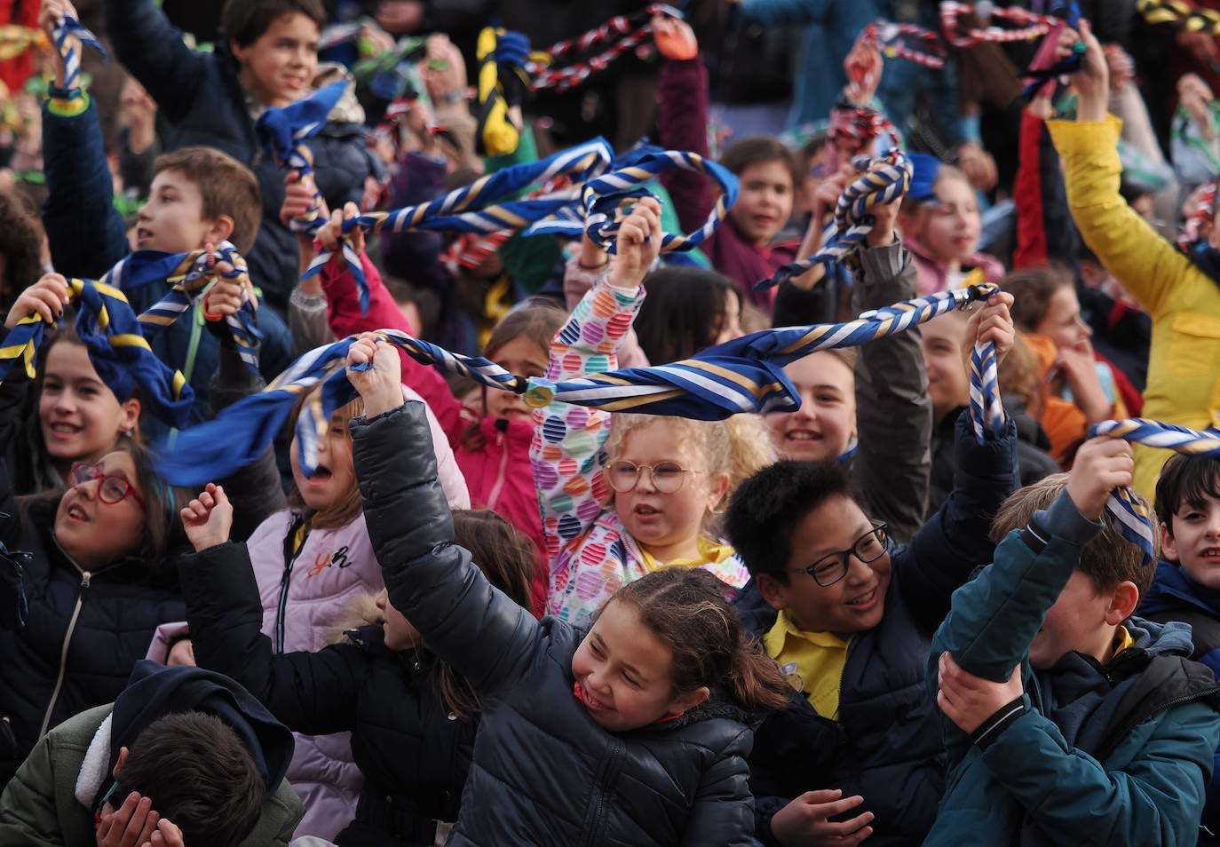 La celebración del Día del Pensamiento Scout, en imágenes