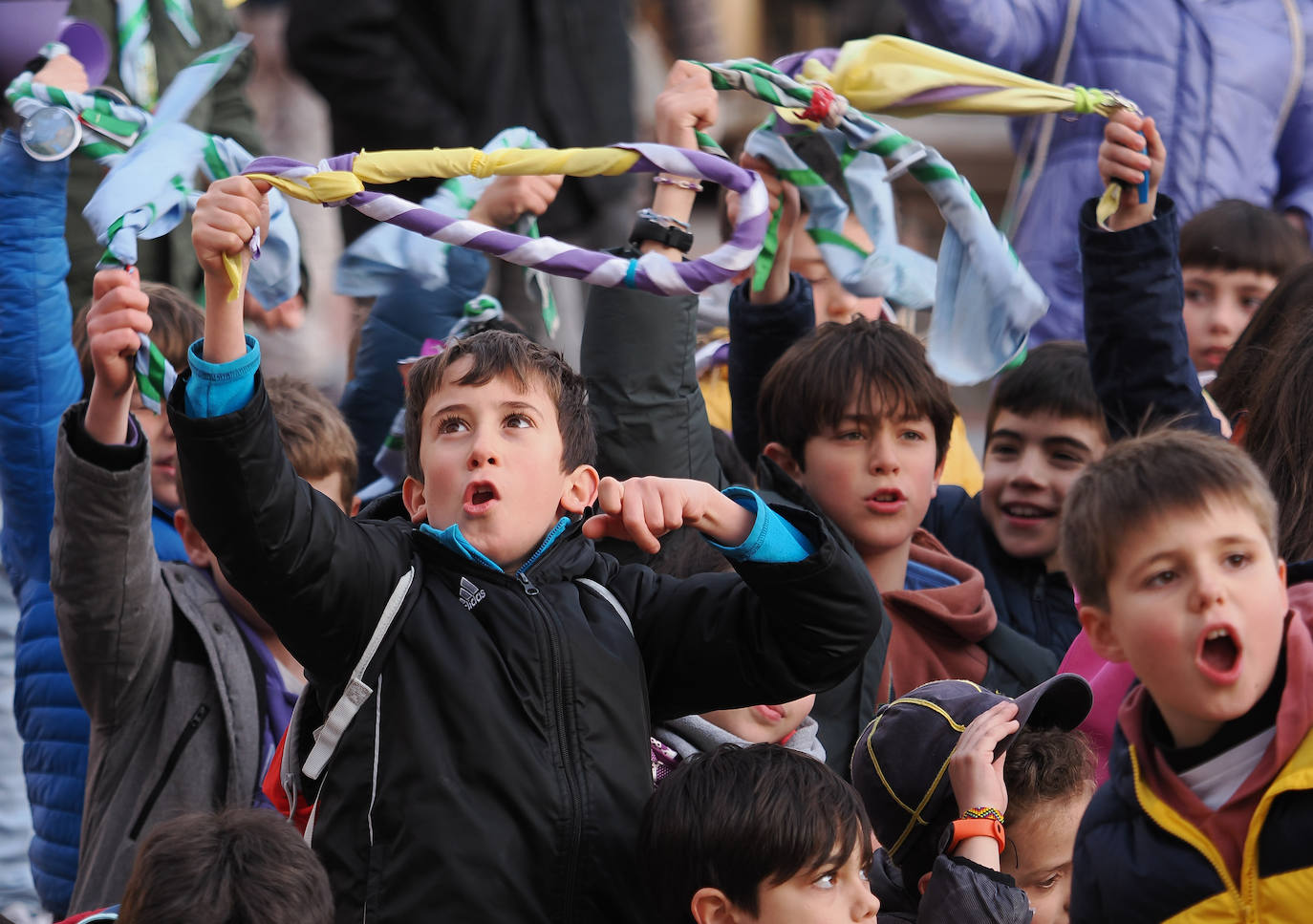 La celebración del Día del Pensamiento Scout, en imágenes