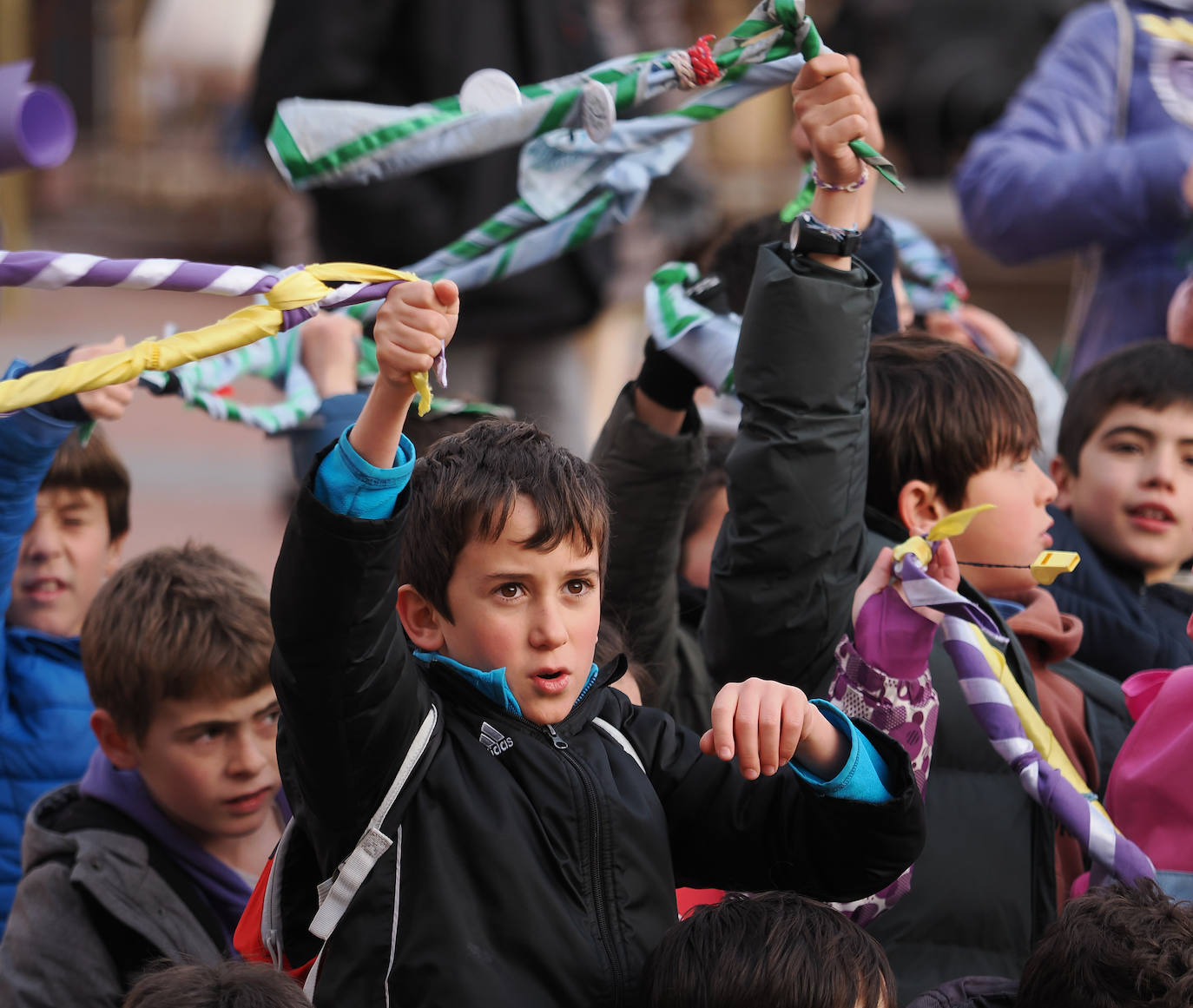 La celebración del Día del Pensamiento Scout, en imágenes