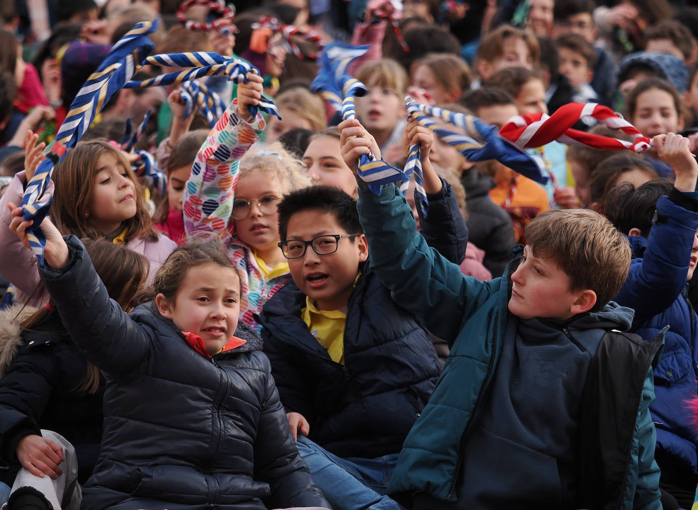 La celebración del Día del Pensamiento Scout, en imágenes