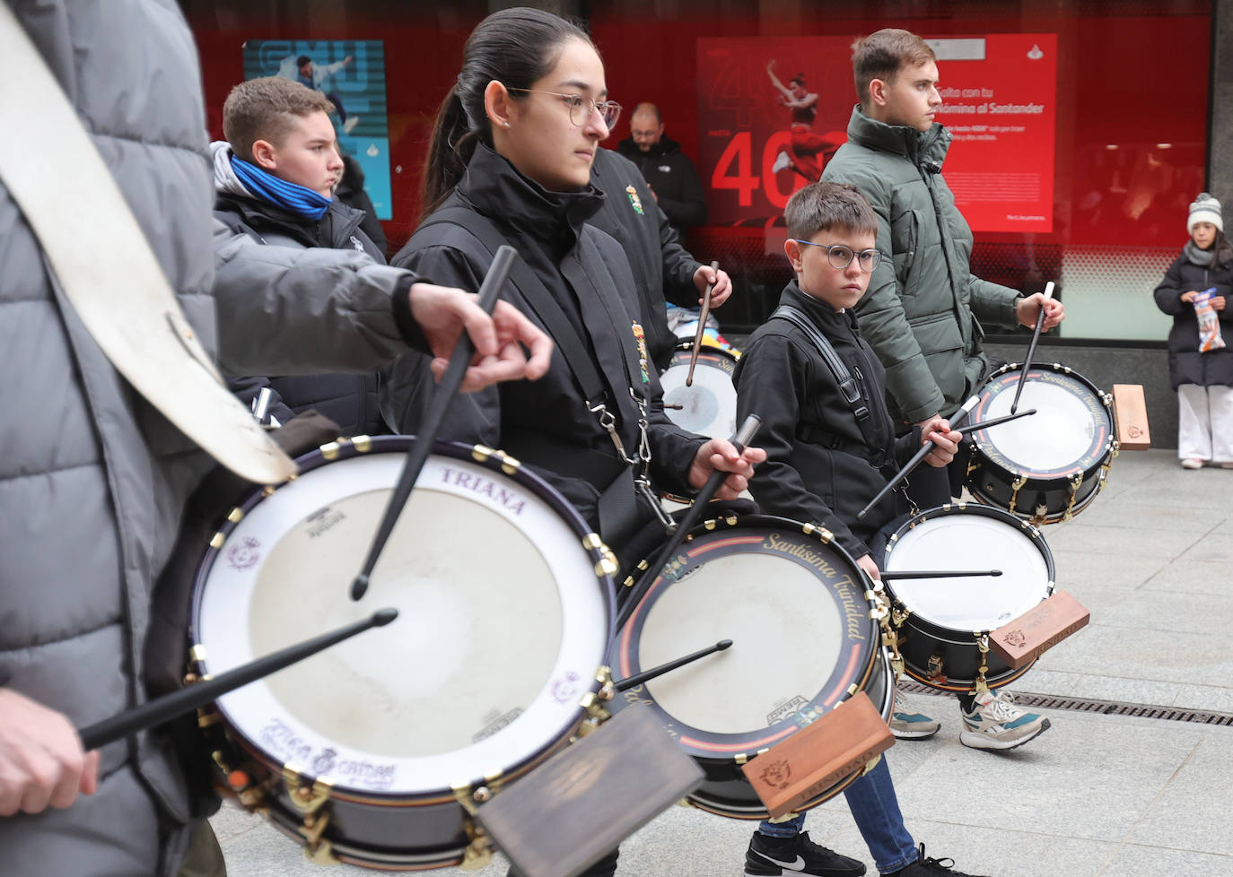 La Semana Santa se ensaya en Palencia con solidaridad