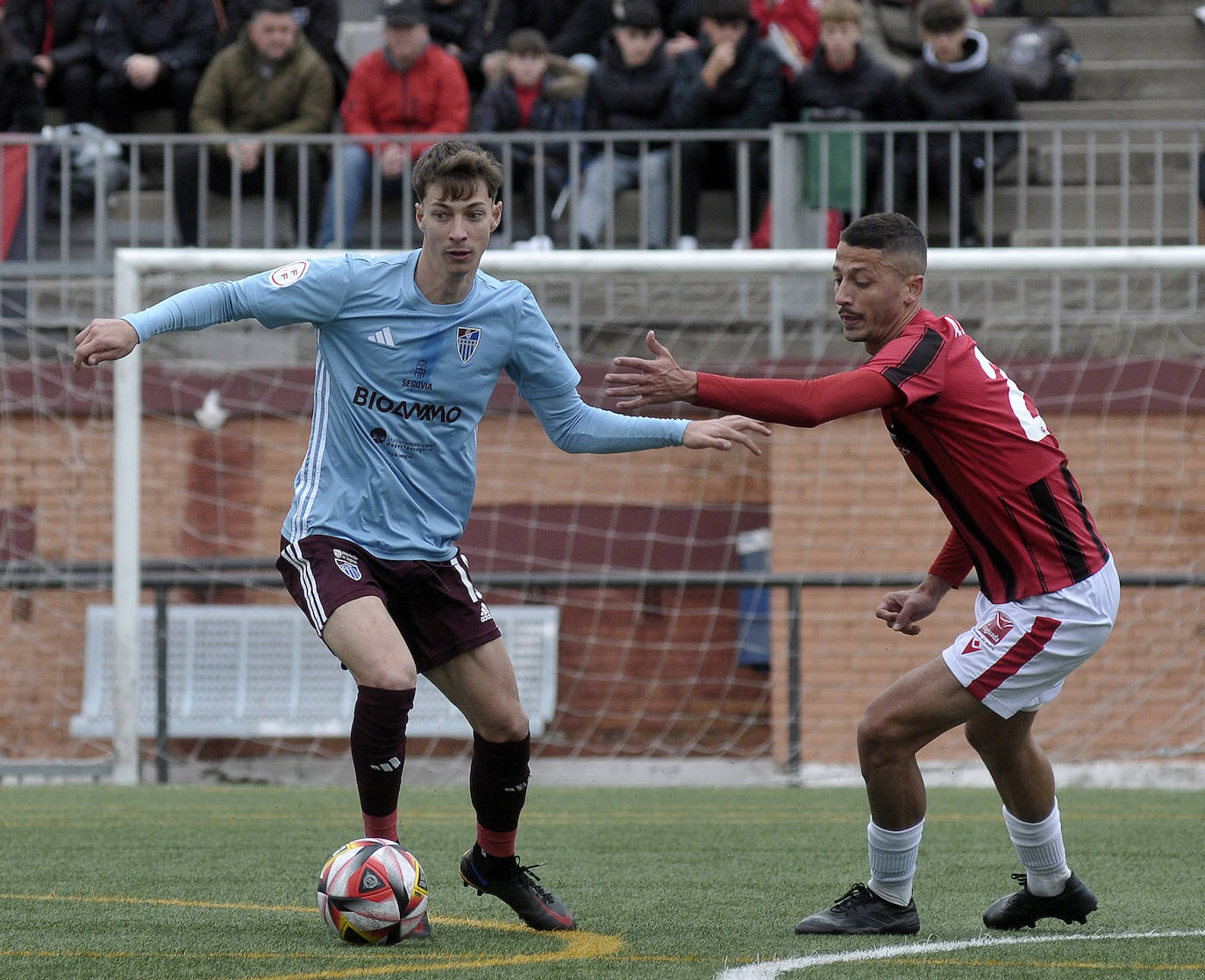 El empate entre Adarve y Segoviana, en imágenes