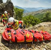 El enfermero rescatador, figura clave en los rescates de montaña