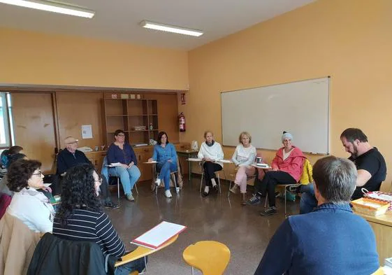 Actividad cultural celebrada en la biblioteca municipal de Villamuriel.