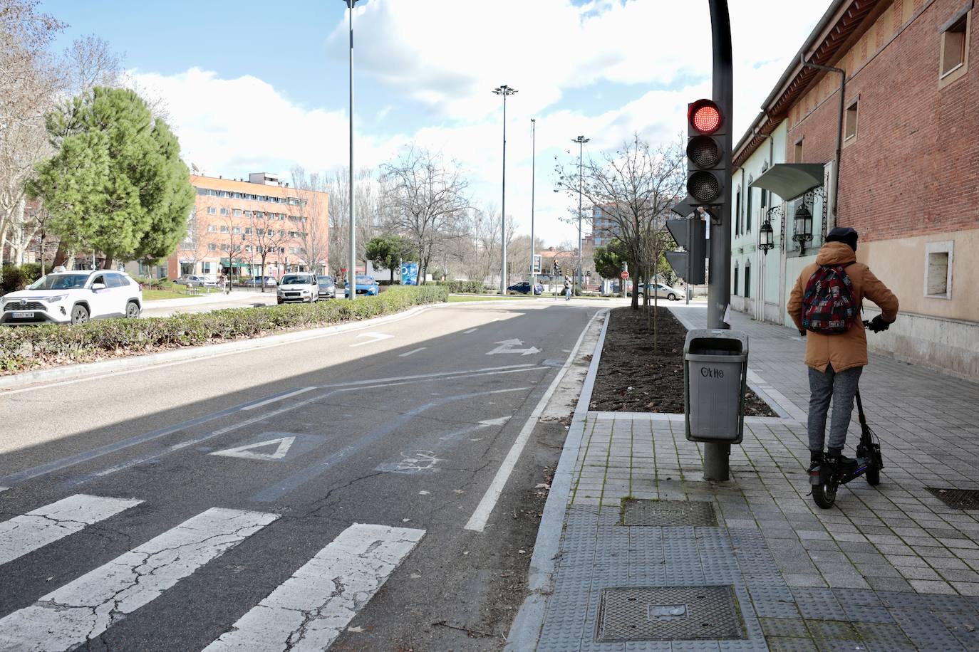 Cambios en los carriles de la avenida de Gijón