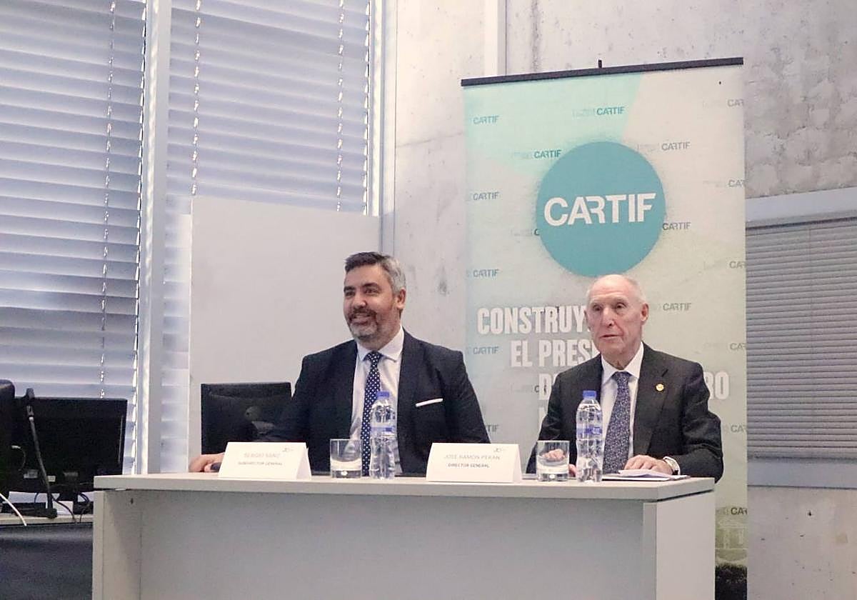 Presentación de la memoria anual de Cartif, este miércoles en Boecillo.