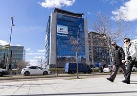 La futura Torre Ariza del paseo del Arco de Ladrillo, que acogerá 53 pisos.