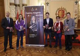 Presentación de las actividades del 8M en el Ayuntamiento de Valladolid.