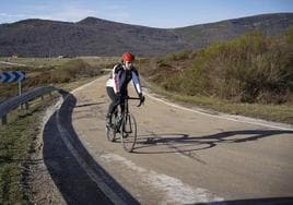 Primeras rampas en la zona del Golobar, al norte de Palencia.