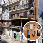 Detenido por robar en el edificio explosionado de la calle Goya