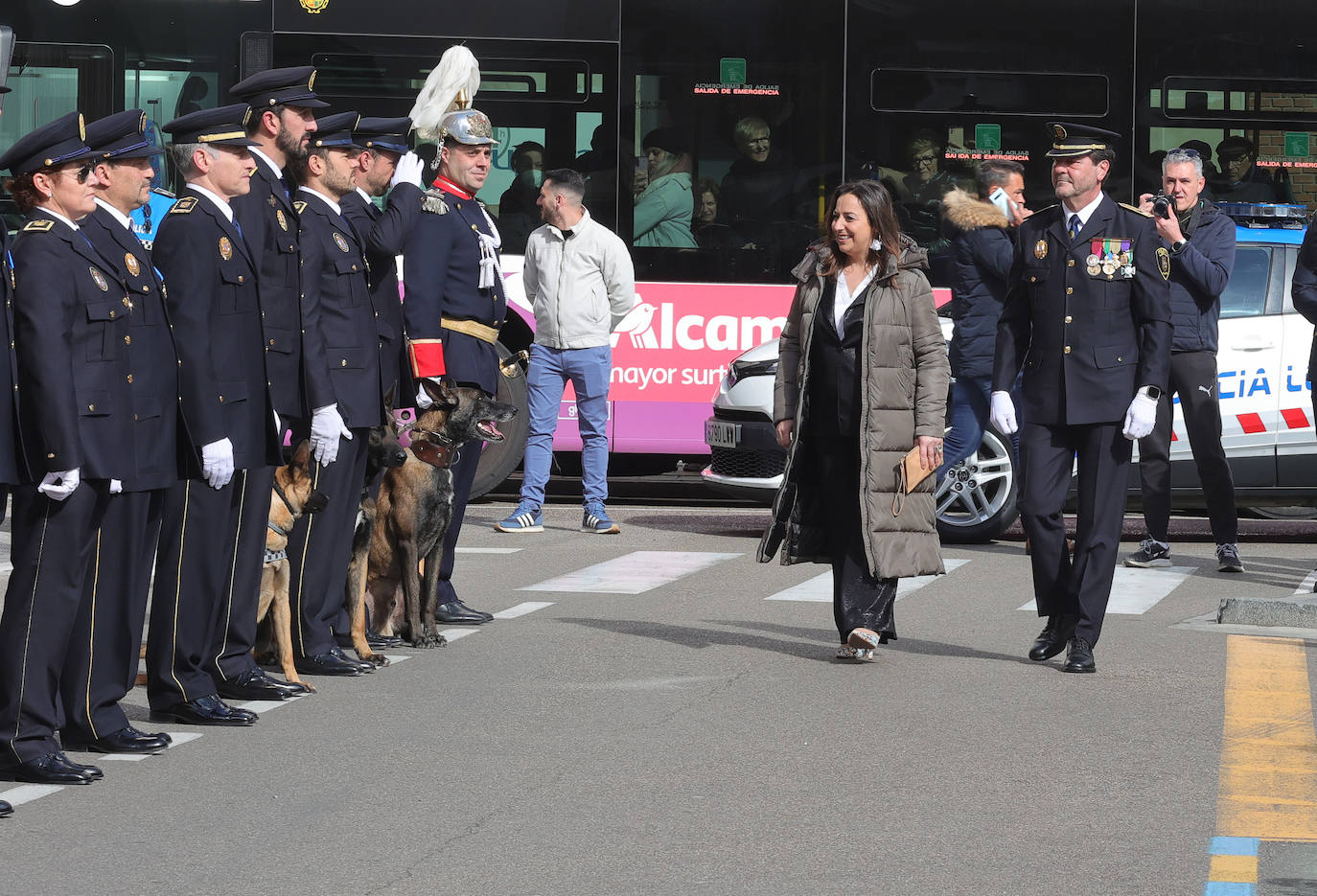 La Policía Local de Palencia celebra su fiesta