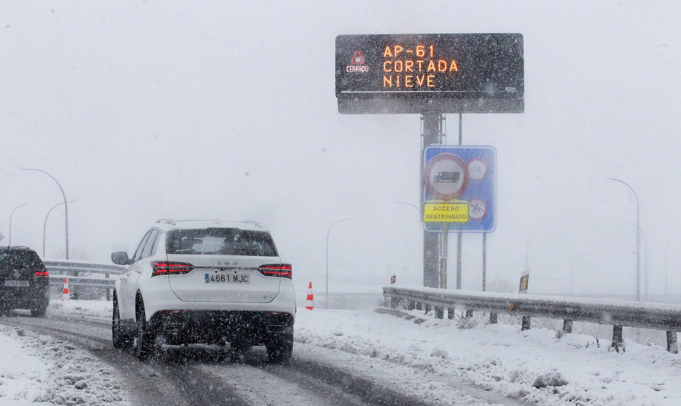 Fotografías de la nevada en Segovia capital