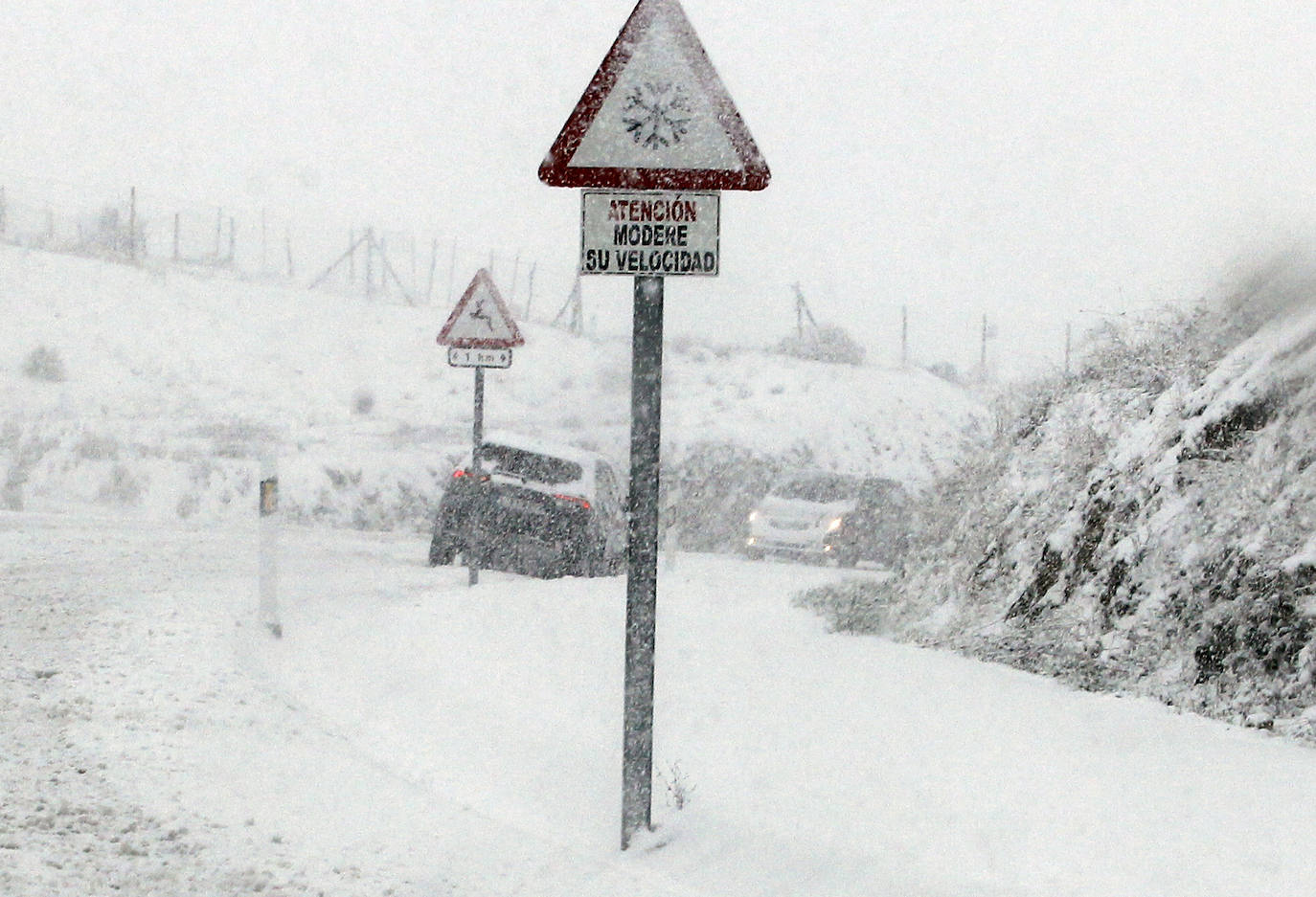 Fotografías de la nevada en Segovia capital