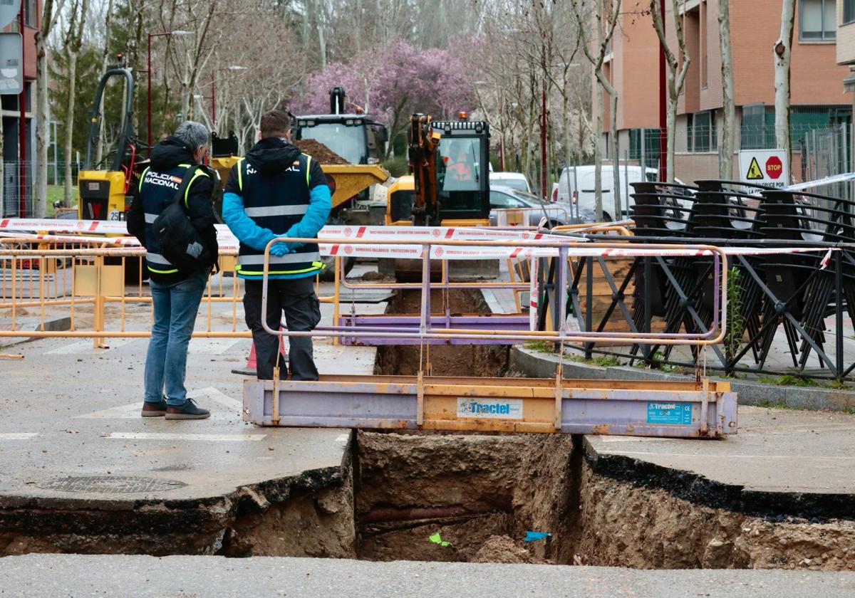 Muere el trabajador herido en las obras de la red de calor de Villa de Prado