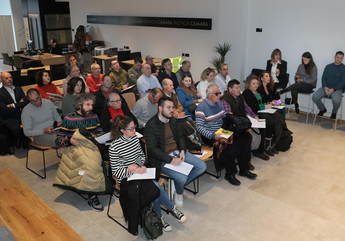 Participantes en la presentación de los proyectos emprendedores.