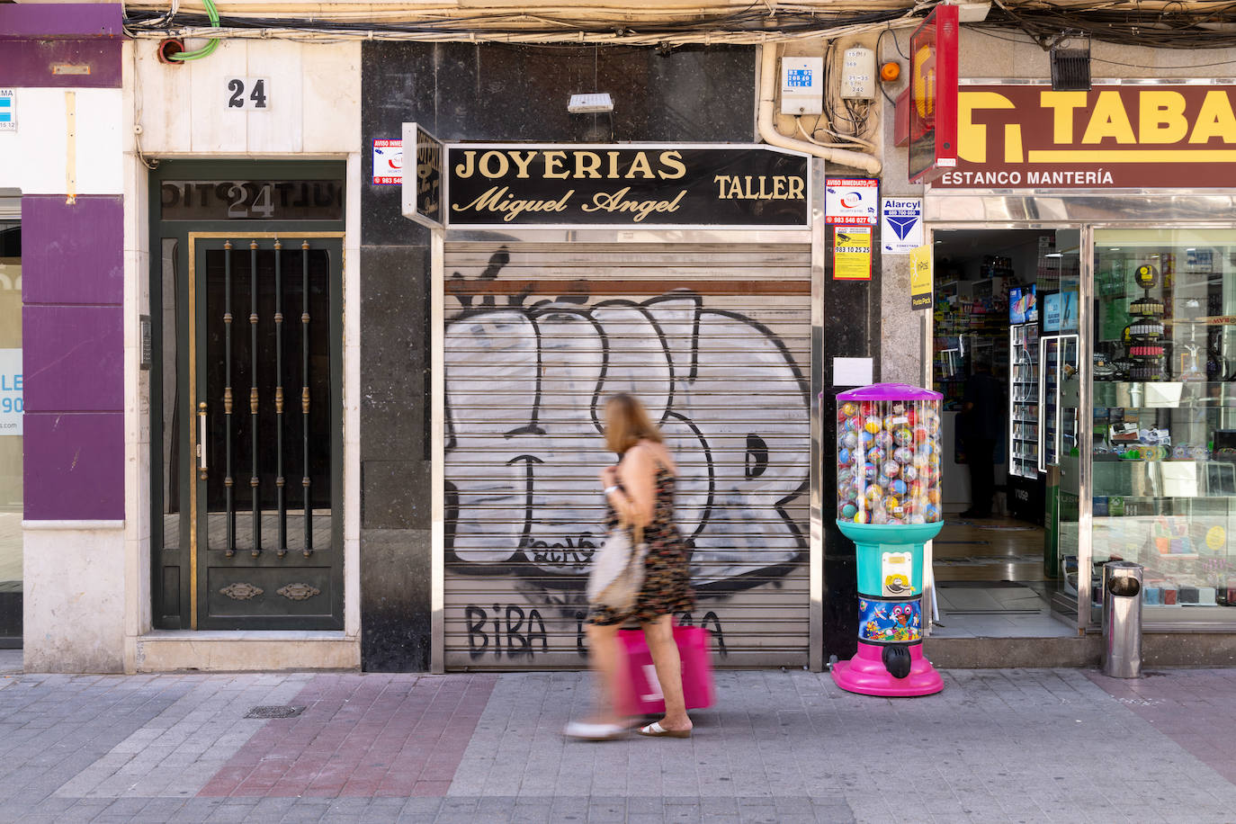 Joyería robada en la calle Mantería