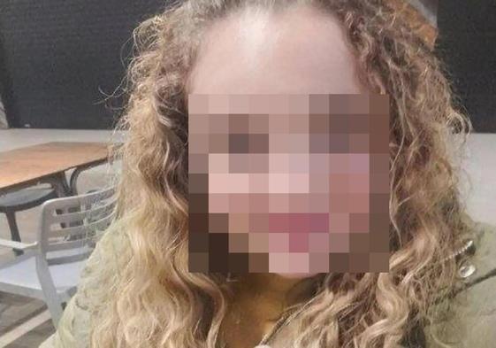 Imagen de Lorena de Rafael Cintas, la mujer fugada de un psiquiátrico de Ávila.