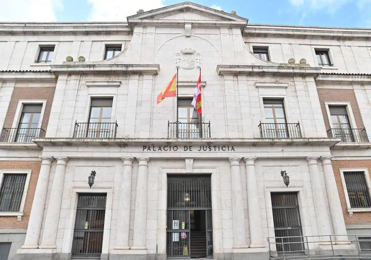 Fachada del Palacio de Justicia de Valladolid.