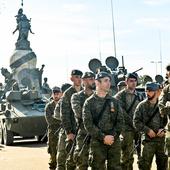 El ensayo general ante la visita de Felipe VI a Valladolid