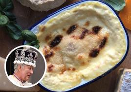 El plato preferido con queso del rey Carlos de Inglaterra