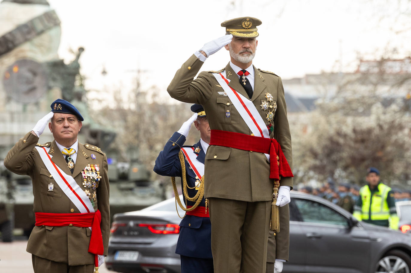 Felipe VI preside la celebración del 375º aniversario del Regimiento de Caballería Farnesio nº12