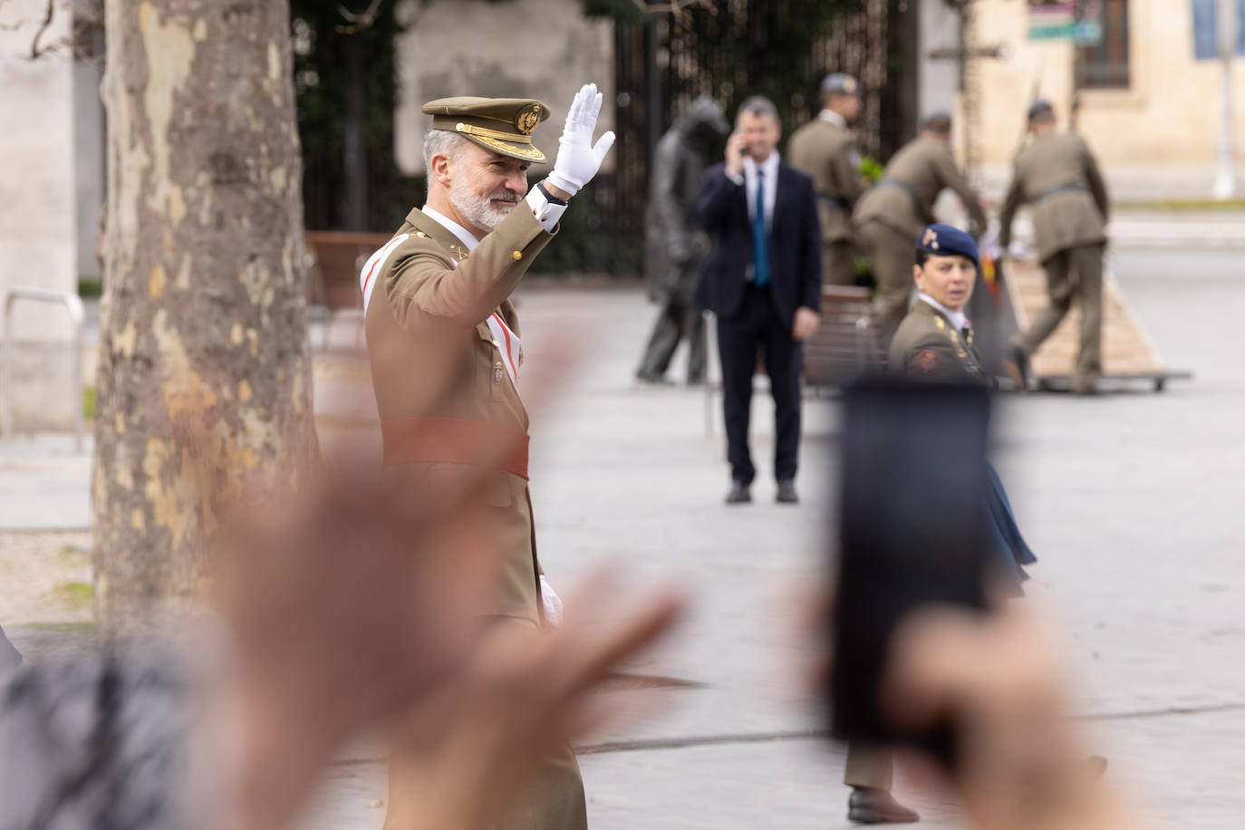 Felipe VI preside la celebración del 375º aniversario del Regimiento de Caballería Farnesio nº12